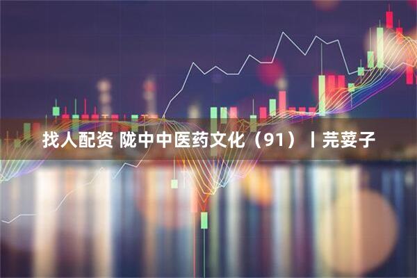 找人配资 陇中中医药文化（91）丨芫荽子